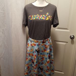 🎈Torrid Disney Pixar Up Skirt & Top Set 2x